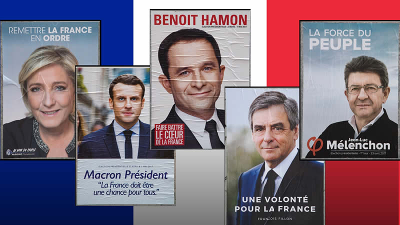 法国选举海报