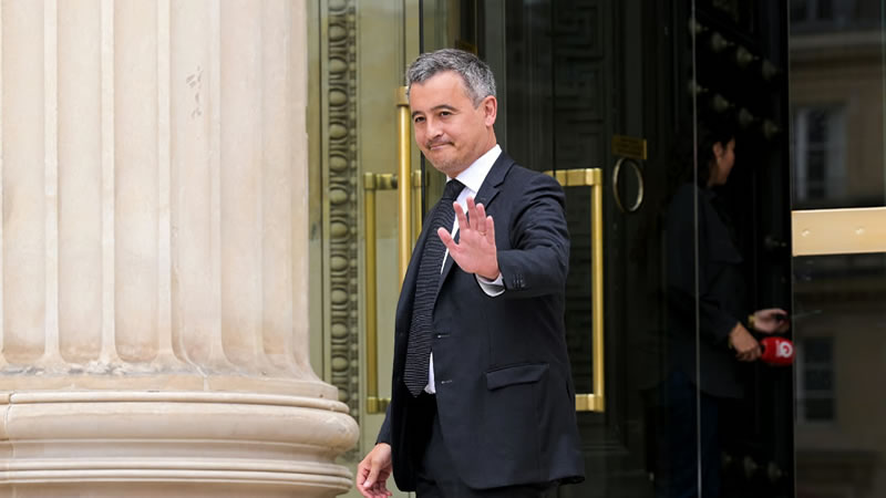 法国司法部长热拉尔·达尔马宁（Gérald Darmanin）