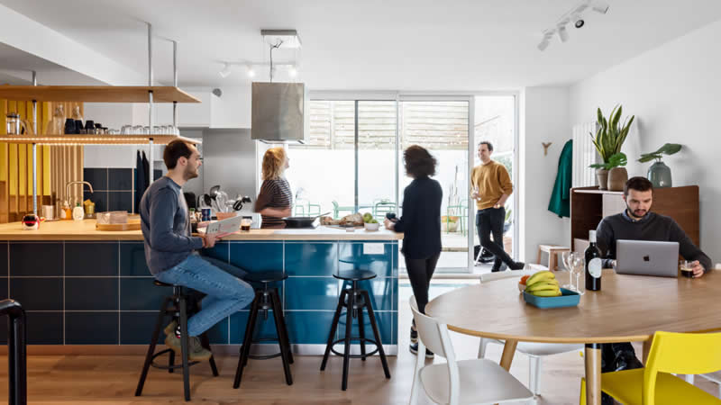 Paris coliving 巴黎共居住房模式