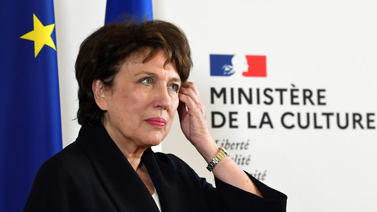 法国文化部长巴舍洛特Roselyne Bachelot